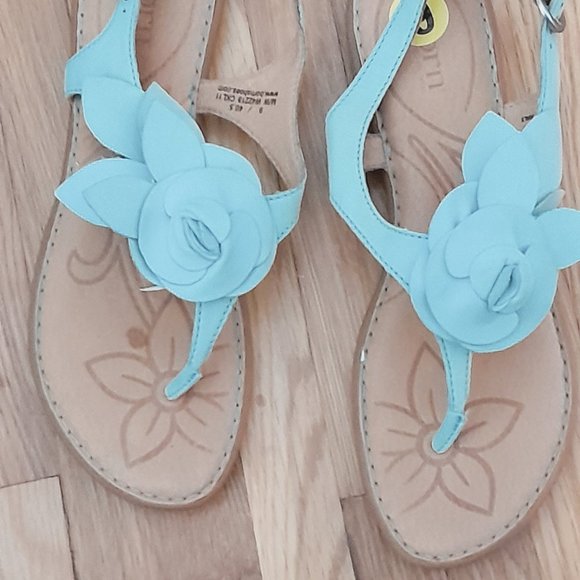 Born Shoes - Born Smooch Ankle Strap Thong Sandals Shoes NEW!